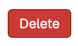 The Delete button is located in the Danger zone section of the database Configuration tab.