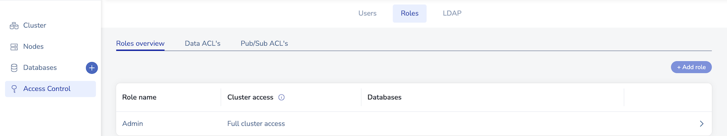 Add role with name